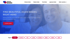 What Mybeautybrides.net website looked like in 2020 (4 years ago)
