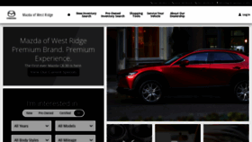 What Mazdaofwestridge.com website looked like in 2020 (4 years ago)