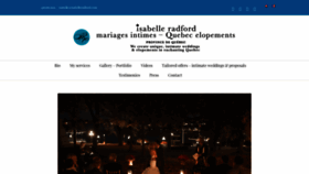 What Mariageintime.com website looked like in 2020 (4 years ago)