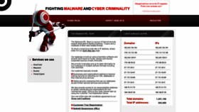 What Malwareurl.com website looked like in 2020 (4 years ago)