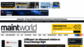 What Maintworld.com website looked like in 2020 (4 years ago)