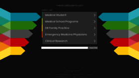 What Medicalstudent.com website looked like in 2020 (4 years ago)