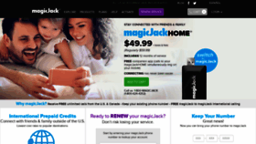What Magicjackplus.com website looked like in 2020 (4 years ago)