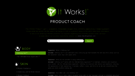 What Myitworksproductcoach.com website looked like in 2020 (4 years ago)