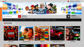 What Mistertoy.pl website looked like in 2020 (4 years ago)