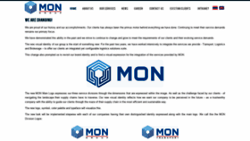 What Monlogistics.com website looked like in 2020 (4 years ago)