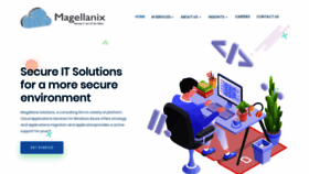 What Magellanix.com website looked like in 2020 (4 years ago)