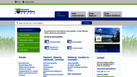 What Middendelfland.nl website looked like in 2020 (4 years ago)