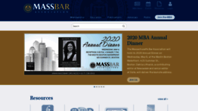 What Massbar.org website looked like in 2020 (4 years ago)
