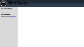 What Mail.cityoftacoma.org website looked like in 2020 (4 years ago)