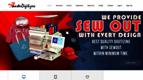 What Mdigitizers.com website looked like in 2020 (4 years ago)