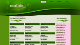 What Manilerimiz.com website looked like in 2020 (4 years ago)