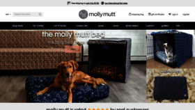 What Mollymutt.com website looked like in 2020 (4 years ago)