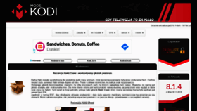What Mods-kodi.pl website looked like in 2020 (4 years ago)