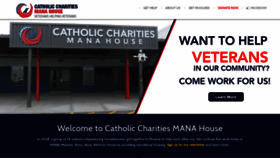 What Manahouseaz.org website looked like in 2020 (4 years ago)