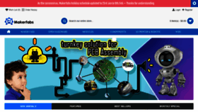 What Makerfabs.com website looked like in 2020 (4 years ago)