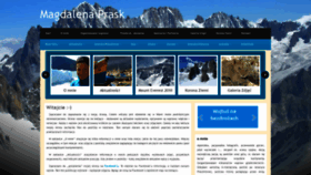 What Magdalenaprask.pl website looked like in 2020 (4 years ago)