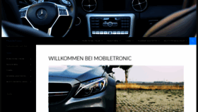 What Mobiltronic.de website looked like in 2020 (4 years ago)