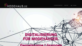 What Modehaus.de website looked like in 2020 (4 years ago)