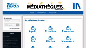 What Mediatheques.if-maroc.org website looked like in 2020 (4 years ago)