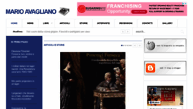 What Marioavagliano.it website looked like in 2020 (4 years ago)