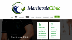 What Martinvaleclinic.co.uk website looked like in 2020 (4 years ago)