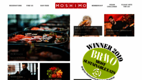 What Moshimo.co.uk website looked like in 2020 (4 years ago)