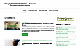 What Mortgageinsurancepremiumdeduction.com website looked like in 2020 (4 years ago)
