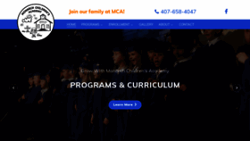 What Monarchchildrensacademy.com website looked like in 2020 (4 years ago)
