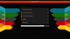 What Myriscos.co.uk website looked like in 2020 (5 years ago)