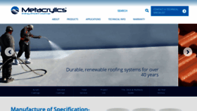 What Metacrylics.com website looked like in 2020 (4 years ago)
