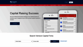 What Mycapital.com website looked like in 2020 (4 years ago)