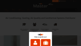 What Master.ca website looked like in 2020 (5 years ago)