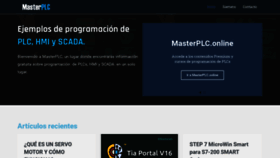 What Masterplc.com website looked like in 2020 (5 years ago)