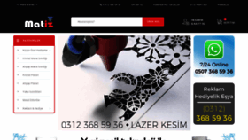 What Matizreklam.com website looked like in 2020 (4 years ago)