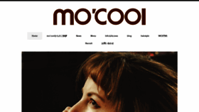 What Mocool.jp website looked like in 2020 (4 years ago)