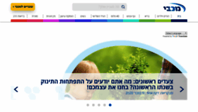 What Main.maccabi-blogs.co.il website looked like in 2020 (4 years ago)