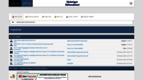 What Medeniyetmuhendisleri.com website looked like in 2020 (4 years ago)