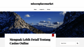 What Miseenplacemarket.com website looked like in 2020 (4 years ago)