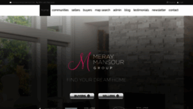 What Meraymansour.com website looked like in 2020 (4 years ago)