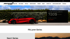 What Mclarenpalmbeach.com website looked like in 2020 (4 years ago)