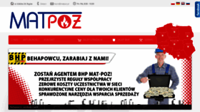What Mat-poz.pl website looked like in 2020 (4 years ago)