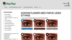 What Magic4eyes.dk website looked like in 2020 (4 years ago)