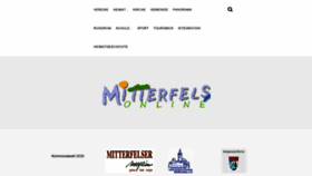 What Mitterfels-online.de website looked like in 2020 (4 years ago)