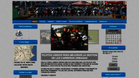 What Motoscompeticion.com website looked like in 2020 (4 years ago)