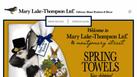 What Marylakethompson.com website looked like in 2020 (4 years ago)