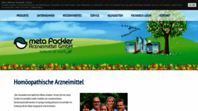 What Metafackler.de website looked like in 2020 (4 years ago)