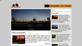 What Mekongboatcruises.com website looked like in 2020 (4 years ago)