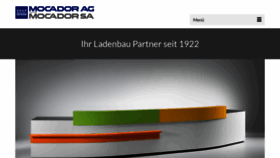 What Mocador.ch website looked like in 2020 (5 years ago)