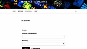 What Marvelstreams.com website looked like in 2020 (4 years ago)